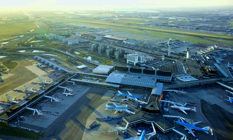 Amsterdamské letiště Schiphol