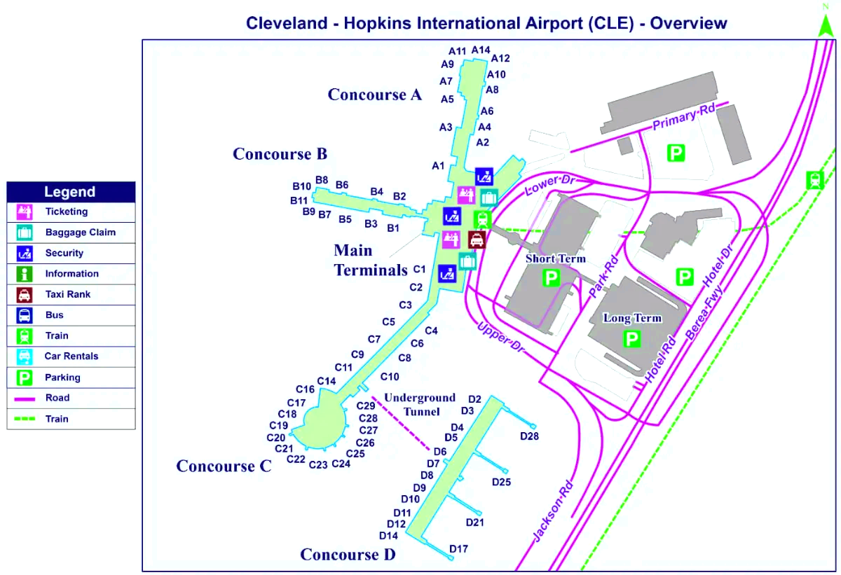 Mezinárodní letiště Cleveland Hopkins