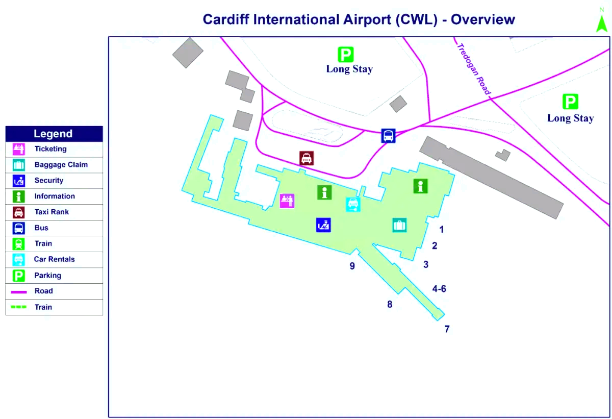 Letiště Cardiff