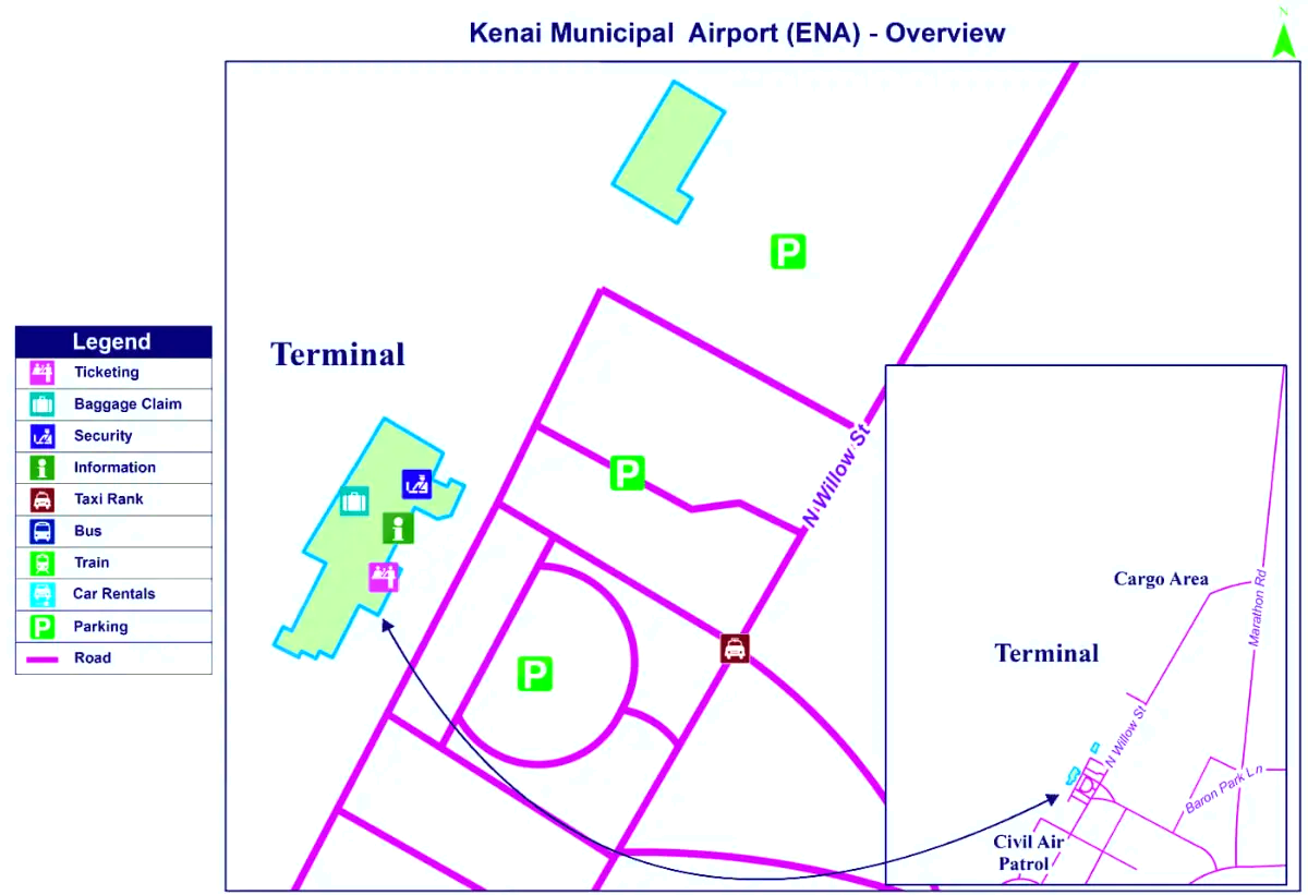 Městské letiště Kenai