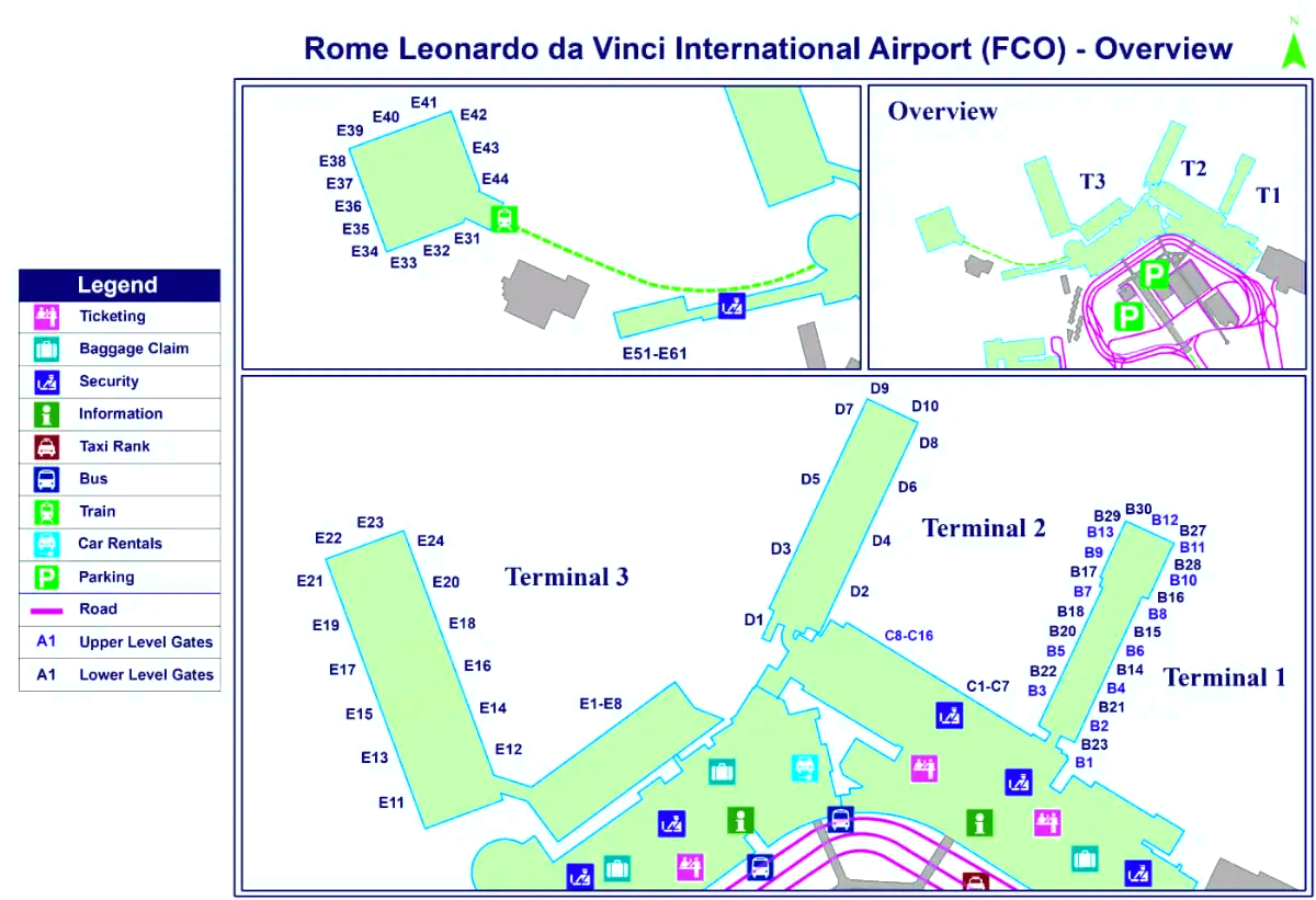 Mezinárodní letiště Fiumicino – Leonardo Da Vinci