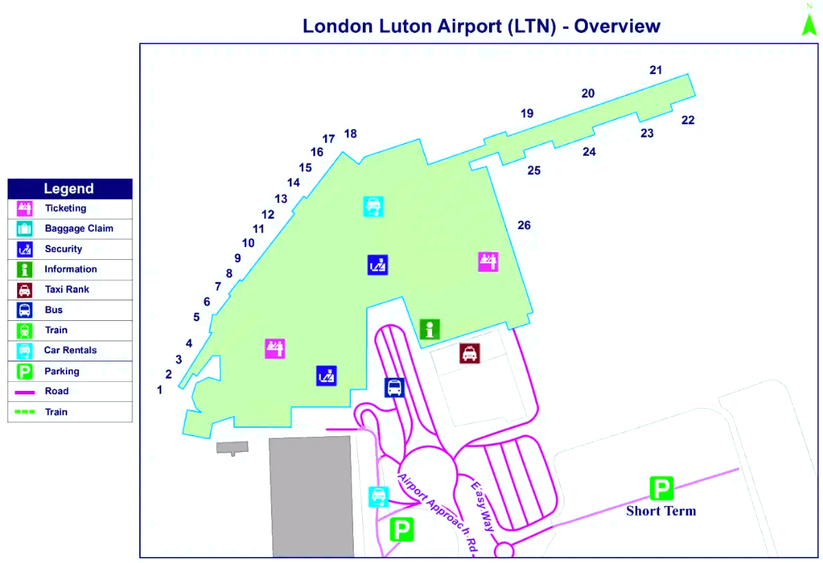 Letiště Londýn Luton