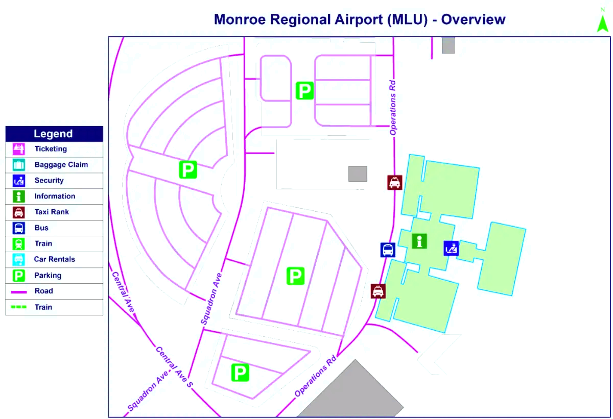 Regionální letiště Monroe